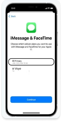 iMessage & FaceTime primary