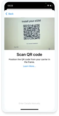 Scan QR code